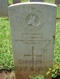 Dar Es Salaam War Cemetery - Muller, C J